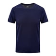 thumbnail image 2 of HAJWOH Mens T Shirs Sports Training Short Sleeve Moisture Wicking shirts Breathable Casual Workout Tops, 2 of 4