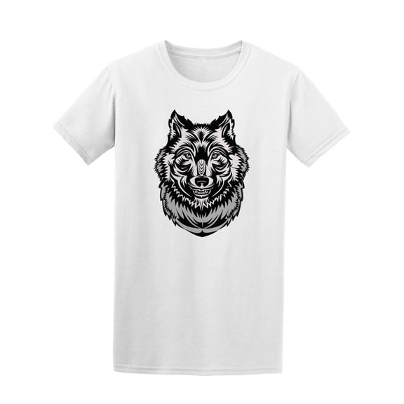 Wolf Head Tattoo Tee. Men's -Image by Shutterstock
