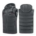 thumbnail image 5 of FUZHIQ Heated Vest Coat with Battery Pack Lightweight Heated Jacket Heated Clothing Outwear Body Warmer Winter Warm Up Women Men, 5 of 6