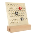 thumbnail image 1 of OULII Creative Calendar Perpetual Calendar with ABS Material in Assorted Color for Home Decor 1 Set, 1 of 4