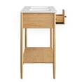thumbnail image 5 of Zaire 48" Double Sink Bathroom Vanity in Natural White, 5 of 10