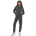 thumbnail image 2 of Women's Disney Minnie Mouse Hoodie & Pants 2-Piece Set Mineral Wash Gray, 2 of 8