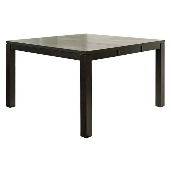Modern Wood Counter Height Kitchen Dining Table All Sides Finished Black