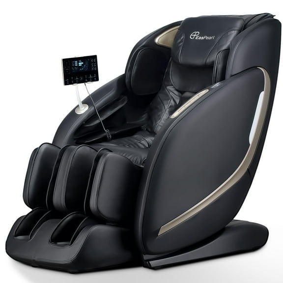 EASPEARL R8089 Pro Full Body Massage Chair Zero Gravity Recliner with Electric Extendable Footrest