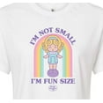thumbnail image 3 of Polly Pocket - Not Small Fun Size - Junior's - Women's Cropped T-shirt, 3 of 5