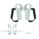 thumbnail image 2 of Juego de fundas para empuñaduras de controlador, cubierta de batería de silicona para accesorios Meta Quest 3 VR, 2 of 8