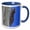 Blue/White, variant on 3drose, Cicada Vector, 11oz Two-tone Red Mug
