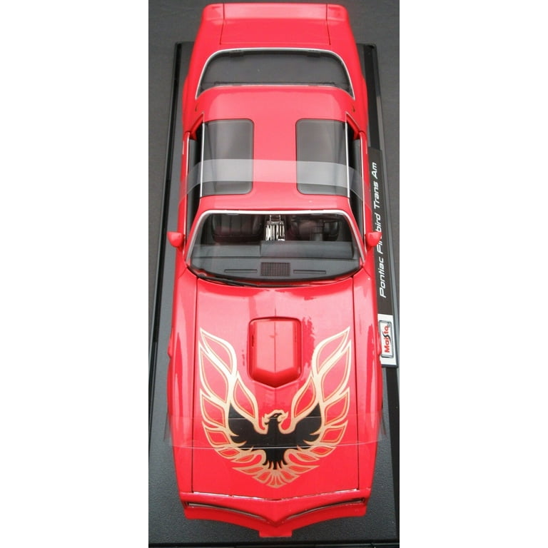 1977 Pontiac Firebird Trans Am Red 1:18 Metal Die Cast Maisto