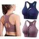 thumbnail image 1 of Brasier Deportivo para Mujer 2 Piezas Sujetador Deportivo con Cierre Frontal para Mujeres, Tirantes Soporte de Alto Impacto,para Hacer Yoga, Fitness, 1 of 5