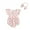 White Cherry, variant on Musuos Baby Girl Summer Outfit, 3 6 12 18 24Months Fly Sleeve Cherry Carrot Print Romper with Bowknot Hairband 2 Piece Set