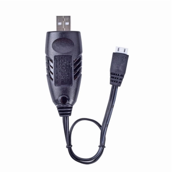 XH-3P 7.4V USB Charging Cable Lithium Battery Charger Cord Line for Quadcopter Remote-Controlled Aircraft Car Black