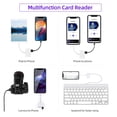 thumbnail image 4 of Lector de tarjetas de memoria USB C a Micro SD TF RayCue 3 en 1, 4 of 6