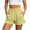 Yellow, variant on Gamivast Athletic Shorts for Women High Waisted Elastic Waist Workout Shorts With Large Pockets Loose Fit Casual Running Gym Summer Shorts