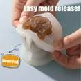 thumbnail image 5 of Ice Cube Trays, Silicone Mold, BPA Free, Stackable Flexible Silicone Silicone Sphere Whiskey Ice Ball Maker with Lids Ice Cube Trays for Cocktails & Bourbon - Reusable & BPA Free, Rose, 5 of 11