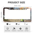 thumbnail image 3 of License Plate Cover Blue Lagoon Car Front License Plate Frame 2 Pack Vintage Cocktails Metal License Plate Frame for Girl Women Men Vehicles, 3 of 6