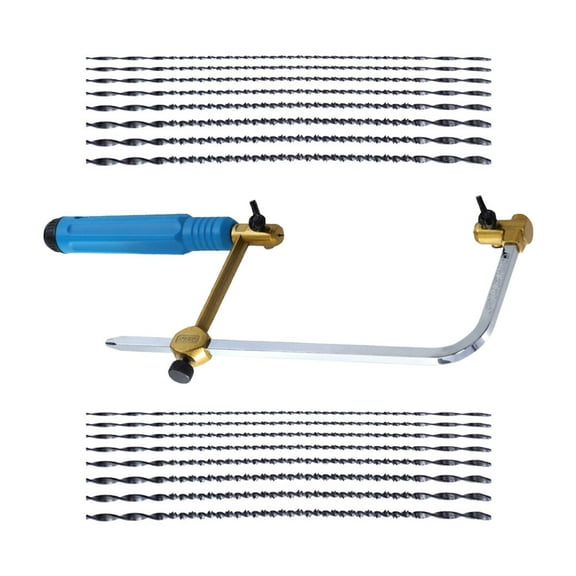 Jewelers Saw Frame Set 16 Replacement DIY for Wood Metal Hobby Crafts