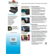 Burpee Self Watering 36 Cell Seed Starting Tray with Super Growing Pellets and Soil Mixer