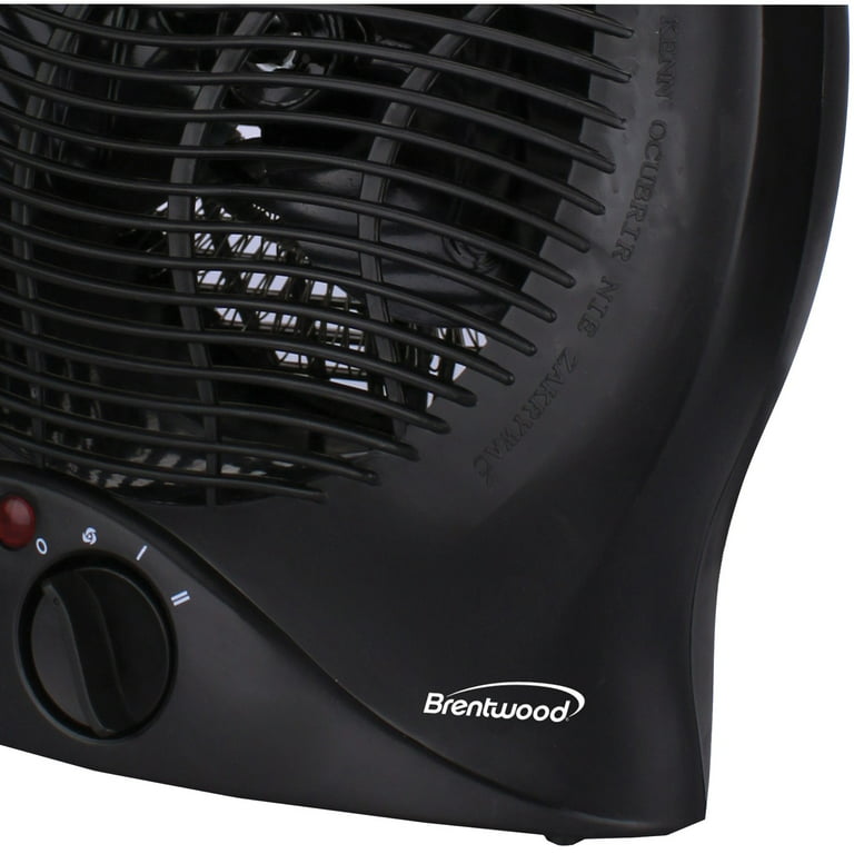 House Fan and Portable Space Heater Combo, Black – Comfort Zone, Mr.  Brands, LLC.