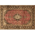 thumbnail image 1 of Ahgly Company Indoor Rectangle Medallion Brown Traditional Area Rugs, 7' x 10', 1 of 4