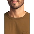 thumbnail image 3 of Wrangler Workwear Men's Short Sleeve Heavyweight Pocket Crew Work Shirt, size S-2XLT, 3 of 8
