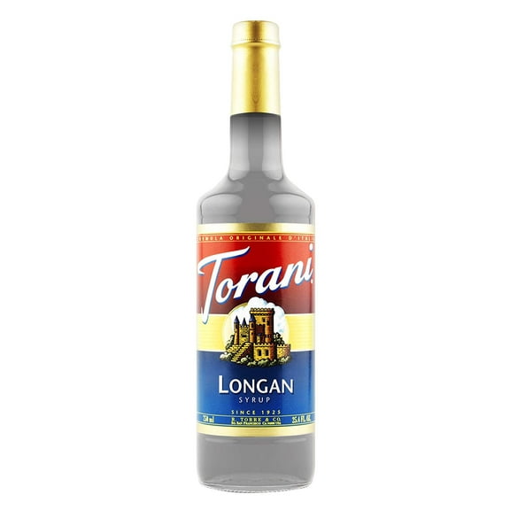 Torani Longan Syrup 750 ml Glass Bottle - Single Pack
