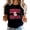 Black Shirt, variant on Retro Merry Christmas Unisex Shirt for Women and Men Vintage Inspired Distressed Santa Tee Black Shirt Adult X-Large