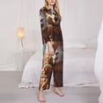 thumbnail image 3 of Sikiie Fluffy Alpaca Mountain Meadow Pajamas for Women Set, Womens Pajama Sets, Lounge Sets for Women, 2pjs for Women-X-Large, 3 of 7