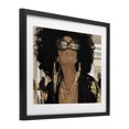 thumbnail image 2 of Stupell Industries Modern Full Of Confidence Beautiful Woman Black Framed Print Under Glass, 16 x 13, by Franklyn Gregory, 2 of 8