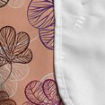 thumbnail image 4 of Floral Microwave Oven Cover, Forest Leaves Growth Mother Nature Autumn Foliage Hand Drawn Like, Water Resistant Organizer with Pockets for Kitchen, 36" x 12", Salmon Purple and Chocolate, by Ambesonne, 4 of 4