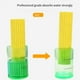 thumbnail image 3 of Vogacara Rodillo de esponja para fregonas de suelo, cabezales de repuesto, herramienta de limpieza de absorbente de agua, accesorio reemplazable Cuerpo del baño Amarillo Vogacara CE014330-01, 3 of 6