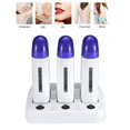 thumbnail image 4 of Wax Warmer for Beauty Salon Quality Results, Hair Removal Machine with Transparent Container, Portable Cartridge Depilatory Roller Heater, 4 of 5
