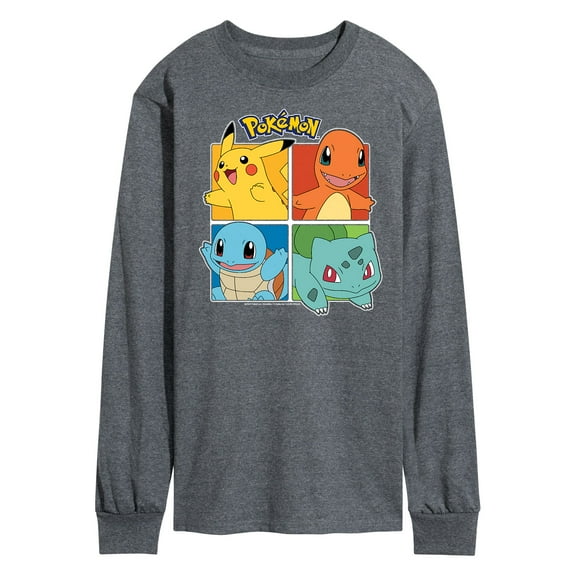 Pokémon - Partner Squares  - Men's Long Sleeve T-Shirt