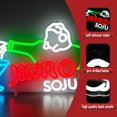 thumbnail image 3 of Letrero de neón Jinro Soju para decoración de pared LED regulable, 3 of 7