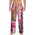 thumbnail image 2 of Lsque Cheetah On Toilet Humor Art Print Men's Pajama Pants, Lounge Pant - Comfortable Home Wear,Elastic Waistband, Stylish Design-X-Large, 2 of 9