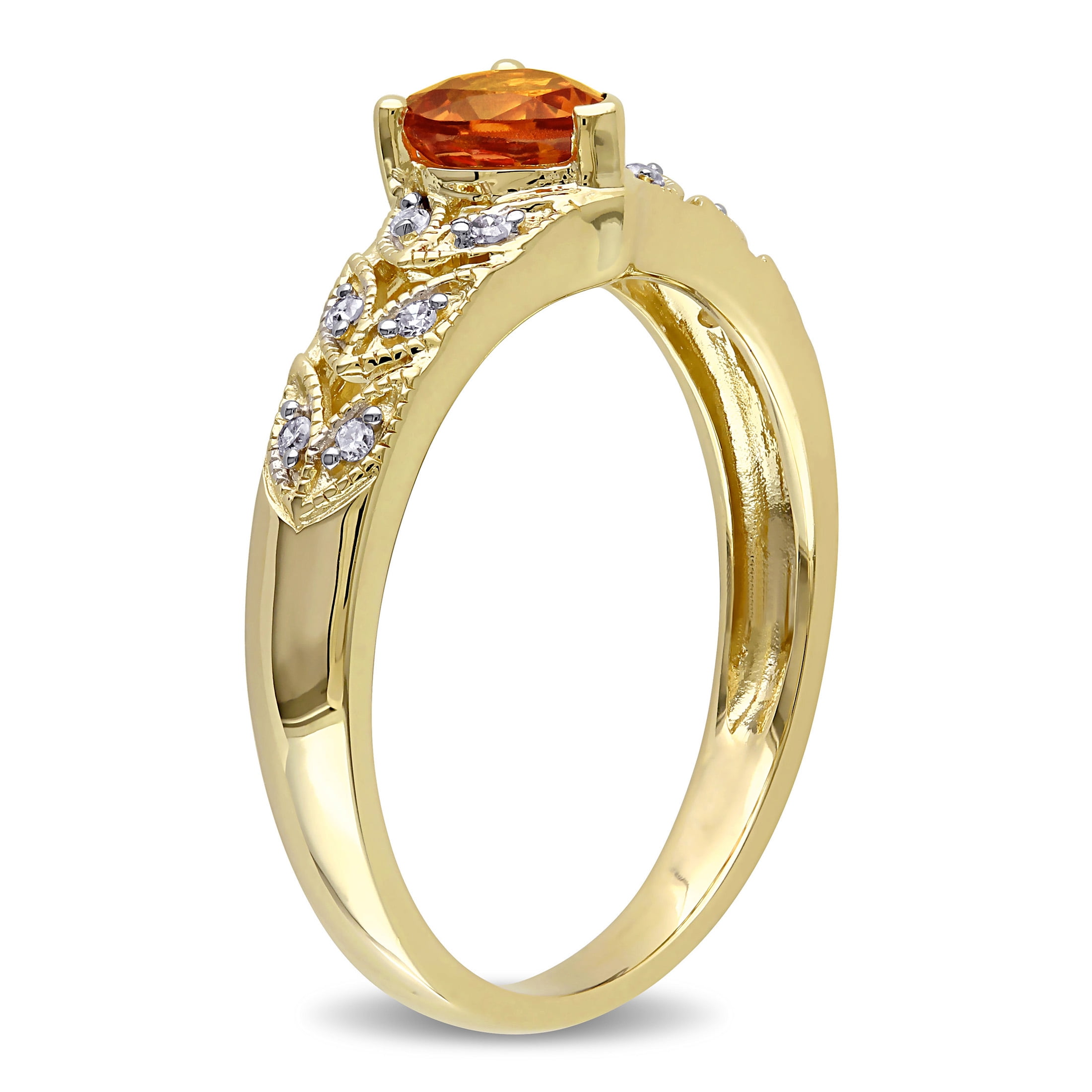 Everly Women's Sapphire 10k Yellow Gold Ring