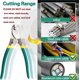 thumbnail image 5 of 8"/210mm Heavy Duty Cable Cutter, Multifunctional Industrial Ihigh Leverage Curve Jaw Wire Cutters, 5 of 5