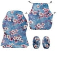 thumbnail image 2 of Xoenoiee Cherry Blossom Oil Painting Print Gaming Chair Cover with Armrest Covers, Stretchable Gaming Computer Office Chair Seat Cover Slipcover with Zipper Universal Ergonomic Rotating Chair Covers, 2 of 7