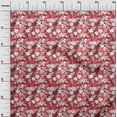 thumbnail image 3 of oneOone Silk Tabby Pink Fabric Tropical Leaf Diy Clothing Quilting Fabric Print Fabric By Yard 42 Inch Wide, 3 of 5