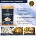 thumbnail image 3 of Spice Magic Ground White Pepper 4 oz (113g) | Gentle, Mild Heat and Subtle Flavor Perfect For Light Sauces, Soups, Chicken, and Seafood., 3 of 8