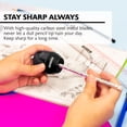 thumbnail image 3 of BAZIC Pencil Sharpener Single Hole Blade w/ Receptacle, (3/Pack), 1-Pack, 3 of 7