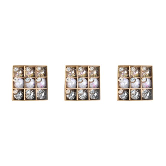 ZheElen Festive Decorations For Christmas Tree Spread Holiday Cheer Christmas Balls Decorations Christmas Decorations Home Decor B 3Set