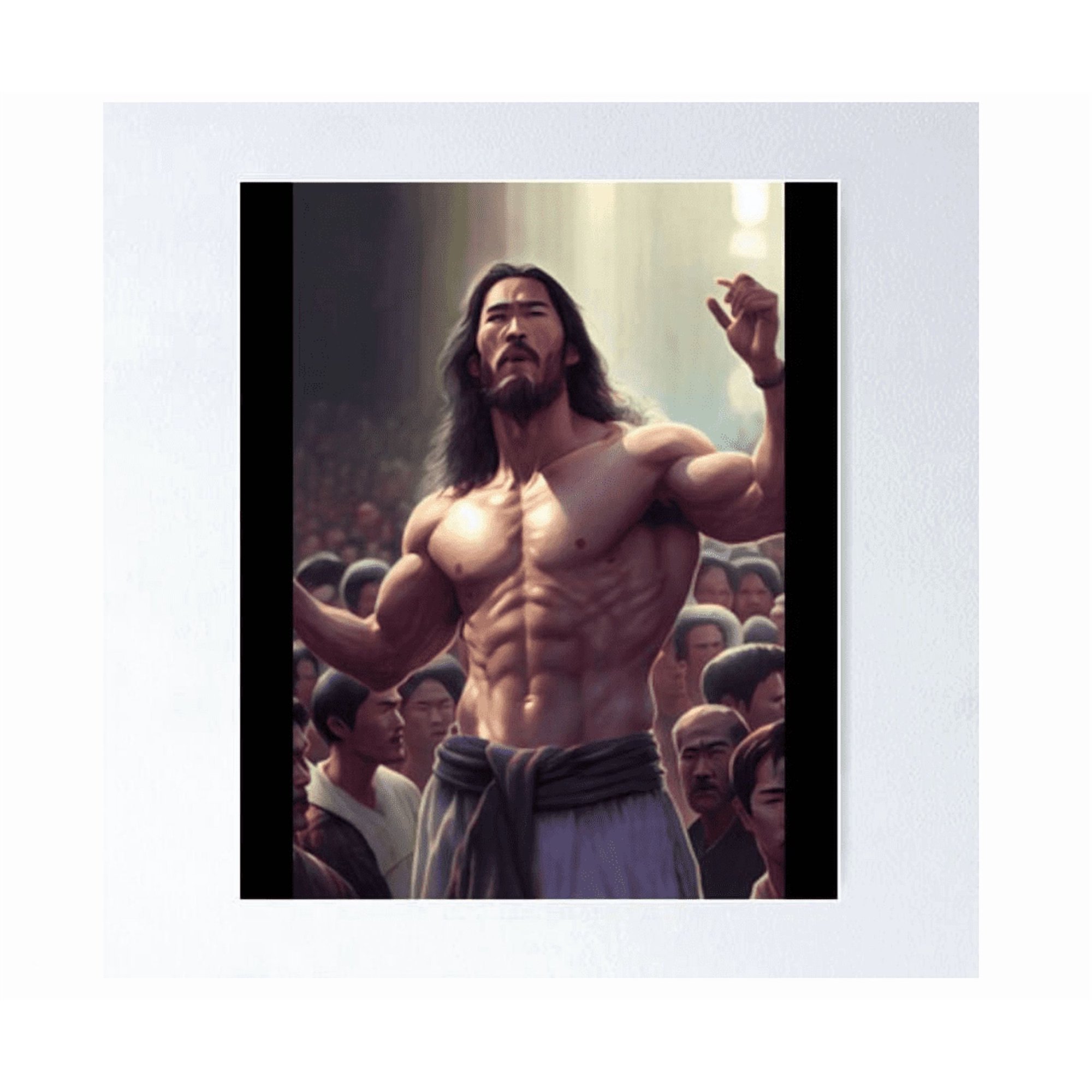Markiplier Jesus Markiplier Jesus Markiplier Jesus Markiplier Jesus Poster Living Room Decor, Paper Poster Only