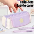 thumbnail image 4 of MTBLYS Pencil Case Large Capacity Multifunctional Storage Pouch 9.06X3.35X3.35In Cloth Pencil Holder Home Use, 4 of 6