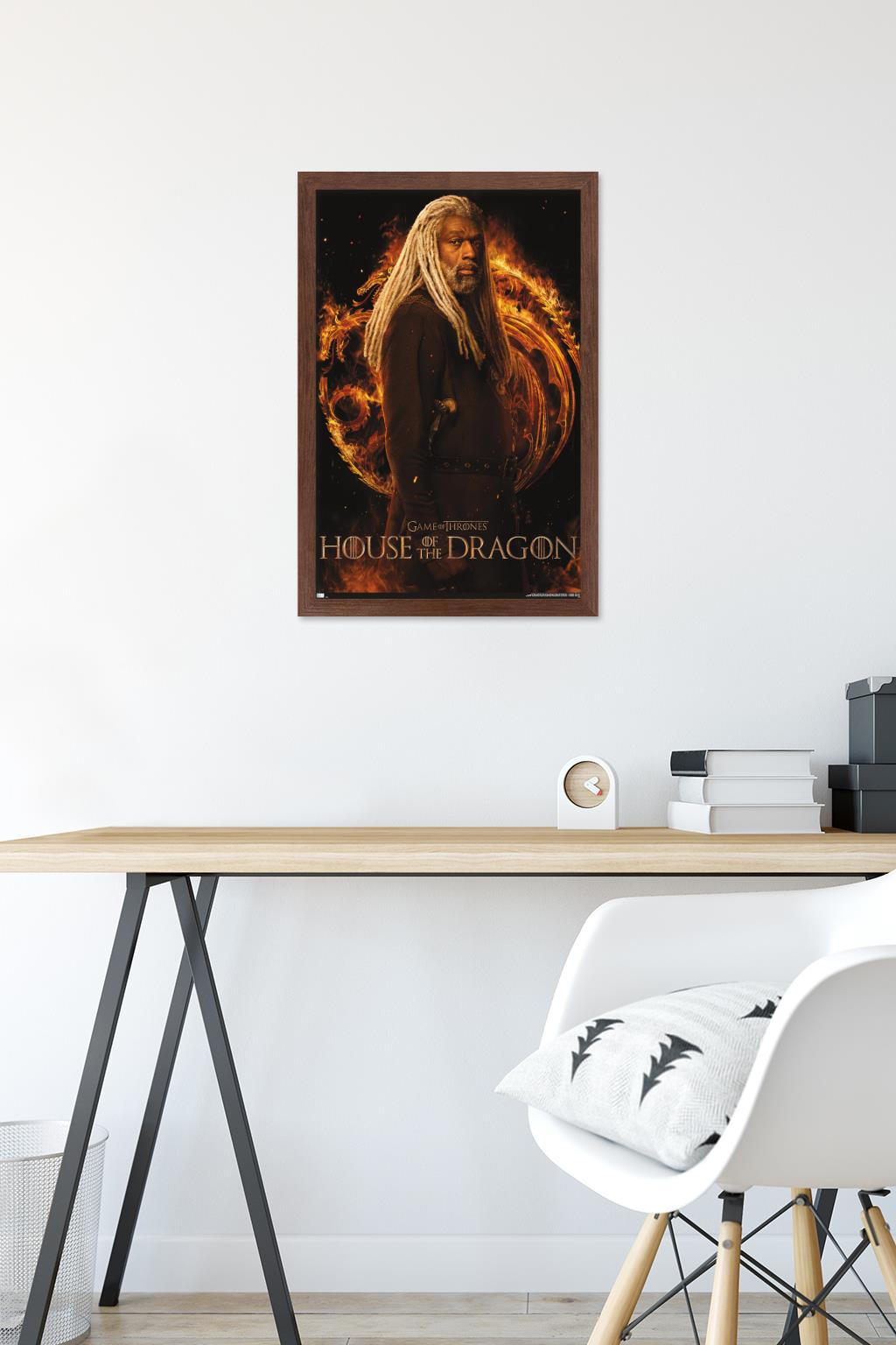 House of the Dragon - Corlys One Sheet Wall Poster, 14.725" x 22.375" Framed