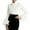 White, variant on LIUJUNSHOP Womens Button Down Shirt Long Sleeve Dress Shirts Solid Work Blouse