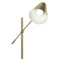 thumbnail image 2 of Ottlite Archer Floor Lamp, Brass, 8.5 Watt (60W Equivalent), 2 of 7