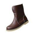 thumbnail image 2 of Willtoo Sports Shoes for Women Round Toe Lace‑up Ankle Boots, Thick‑Sole Fall Winter Casual Short Boots Non‑Slip Fashion Walking Footwear, 2 of 4