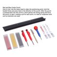 thumbnail image 1 of Center Punch Marking Scribing Pen Refill Hole Positioning Tool Set Kit for Woodworking, 1 of 8