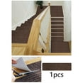 thumbnail image 1 of Alfombra antideslizante Peldaños de escalera de interior antideslizante 30x8in Alfombras de escalera con bordes suaves de poliéster para masc Café perfecl Escalones, 1 of 8