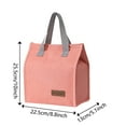 thumbnail image 4 of Clearance Lunch Bag under $5 Lunch Bag Insulated Thermal Food Storage Bag Portable Travel Working Bento Box, 4 of 4
